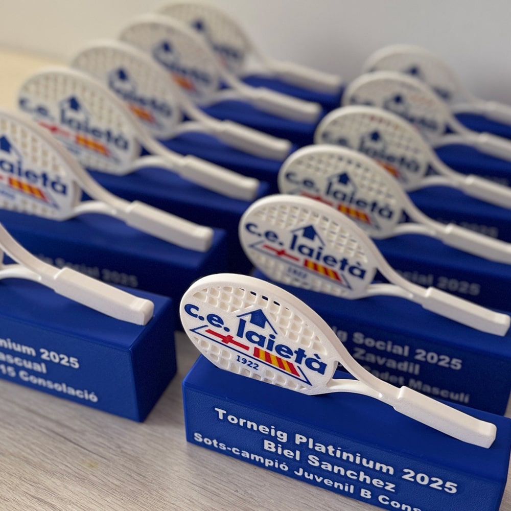 Trofeos personalizados para tu club