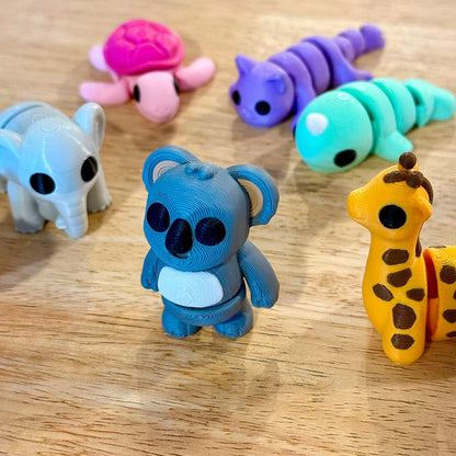 Animales 3D articulados