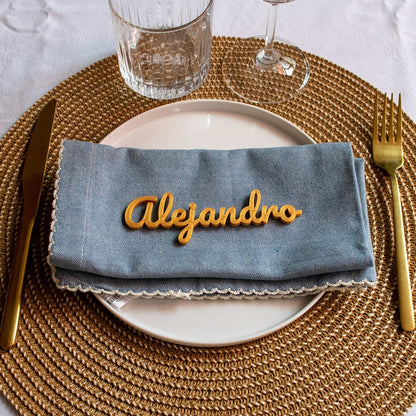 Marcasitios 3D personalizados para eventos y bodas