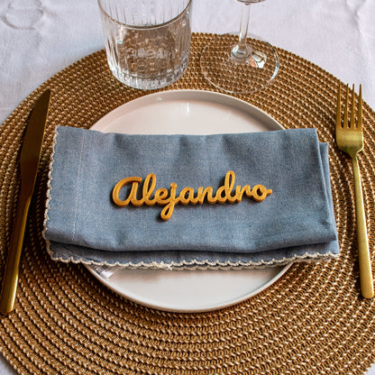 Marcasitios 3D personalizados para eventos y bodas