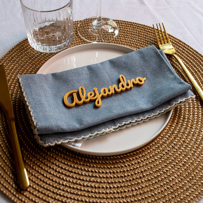 Marcasitios 3D personalizados para eventos y bodas