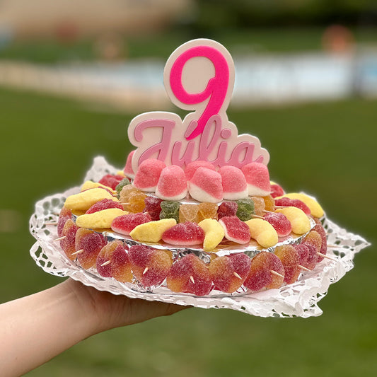 Toppers de tarta Premium 3D personalizado