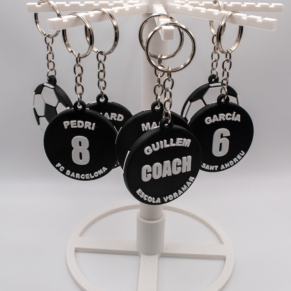 Llavero 3D Fútbol Personalizado