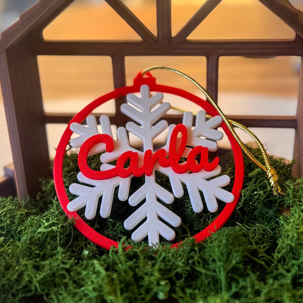 Bolas de Navidad con tu nombre