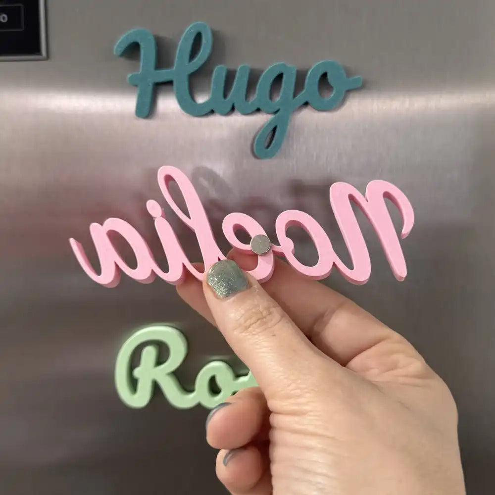 Marcasitios 3D personalizados para eventos y bodas