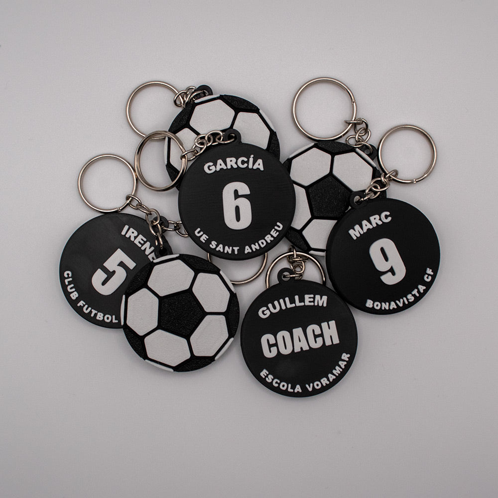 Llavero 3D Fútbol Personalizado