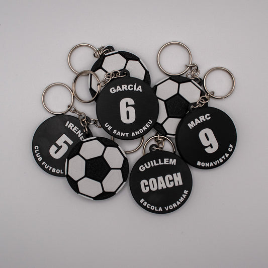 Llavero 3D Fútbol Personalizado
