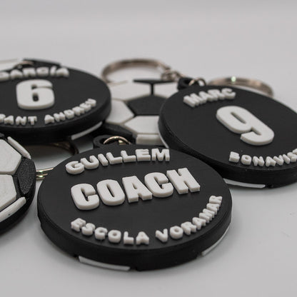 Llavero 3D Fútbol Personalizado