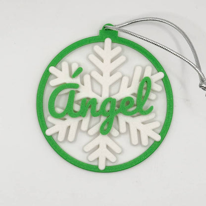 Bolas de Navidad con tu nombre