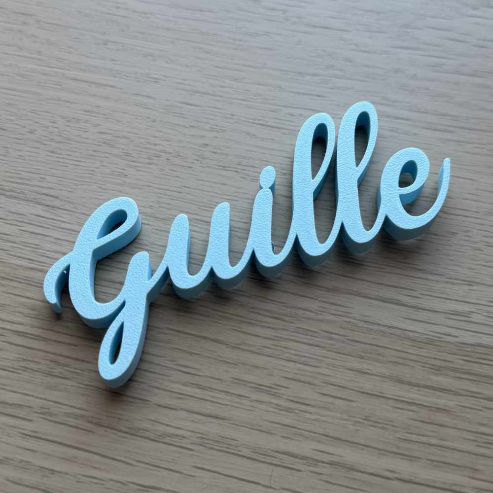 Marcasitios 3D personalizados para eventos y bodas