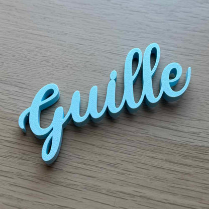Marcasitios 3D personalizados para eventos y bodas