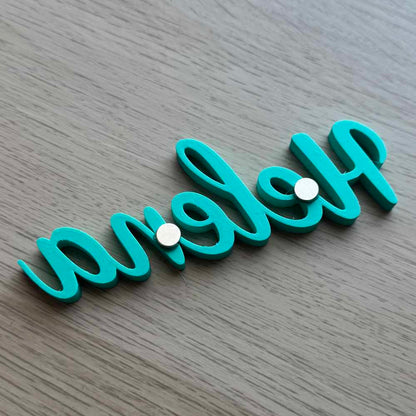 Marcasitios 3D personalizados para eventos y bodas