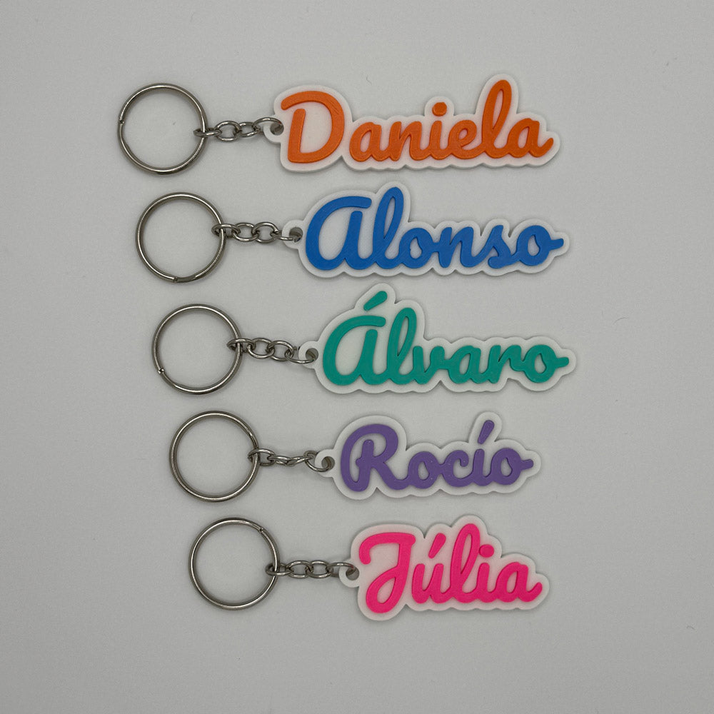 Llavero 3D PERSONALIZADO con Nombre – Regalo Original