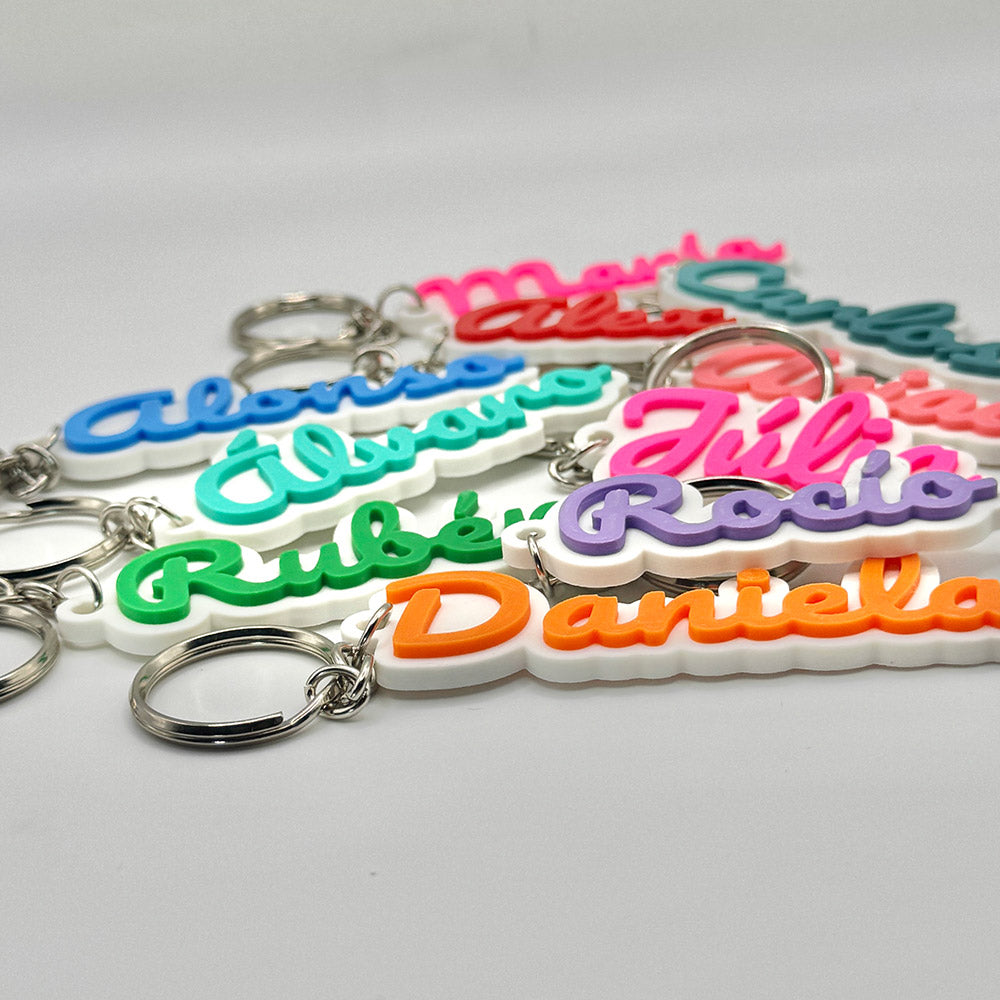 Llavero 3D PERSONALIZADO con Nombre – Regalo Original