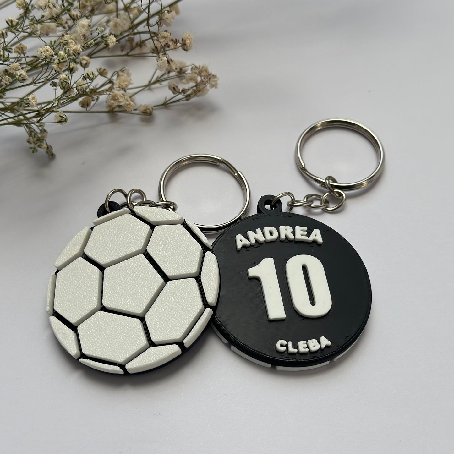 Llavero 3D Balonmano con tu nombre, dorsal y club