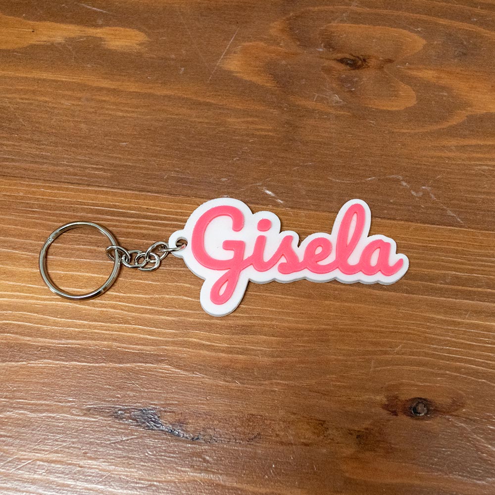 Llavero con Nombre 3D Personalizable