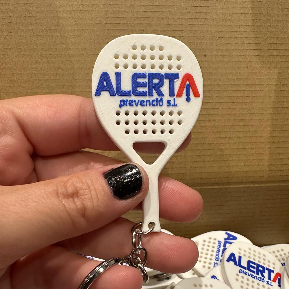 Llavero personalizado pala de padel