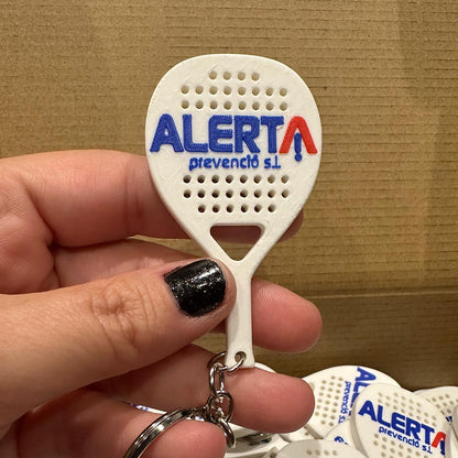 Llavero personalizado pala de padel