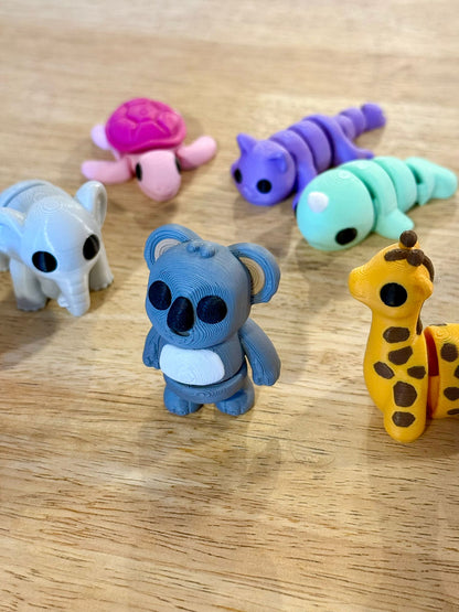 Animales articulados 3D