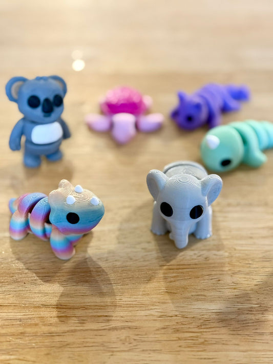 Animales articulados 3D
