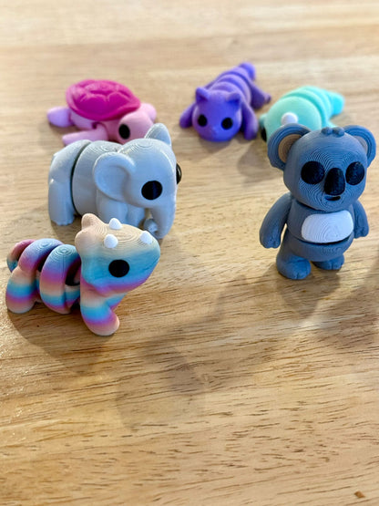 Animales articulados 3D