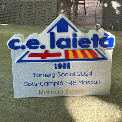 Trofeos personalizados