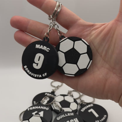 Llavero 3D Fútbol Personalizado